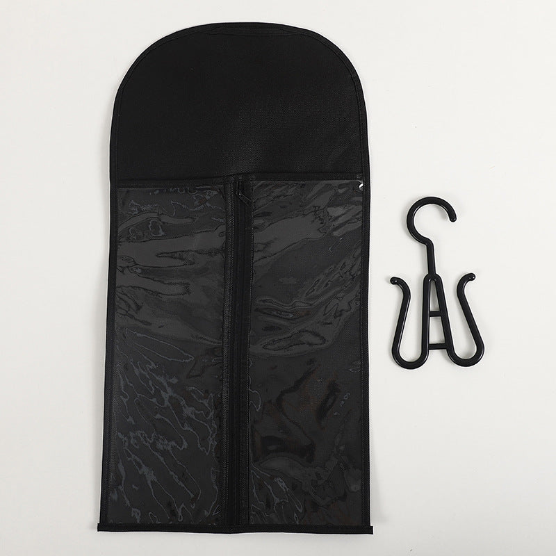 Hair Extension Storage Bag with Hook - Wig & Bundle Organizer