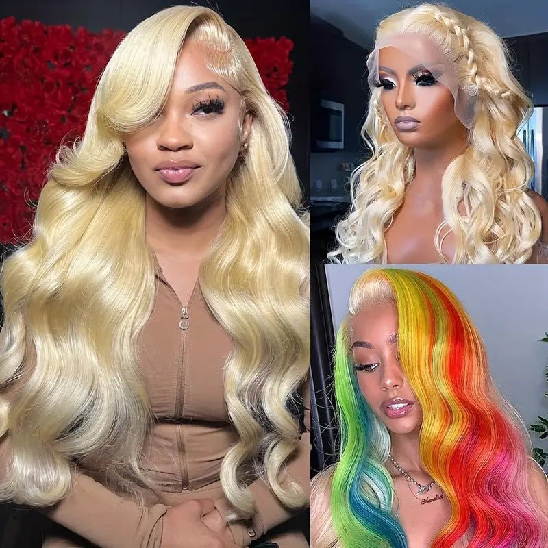 Big Wave Long Curly Lace Front Wig | Synthetic | Medium Part | Fluffy Full Head Cover
