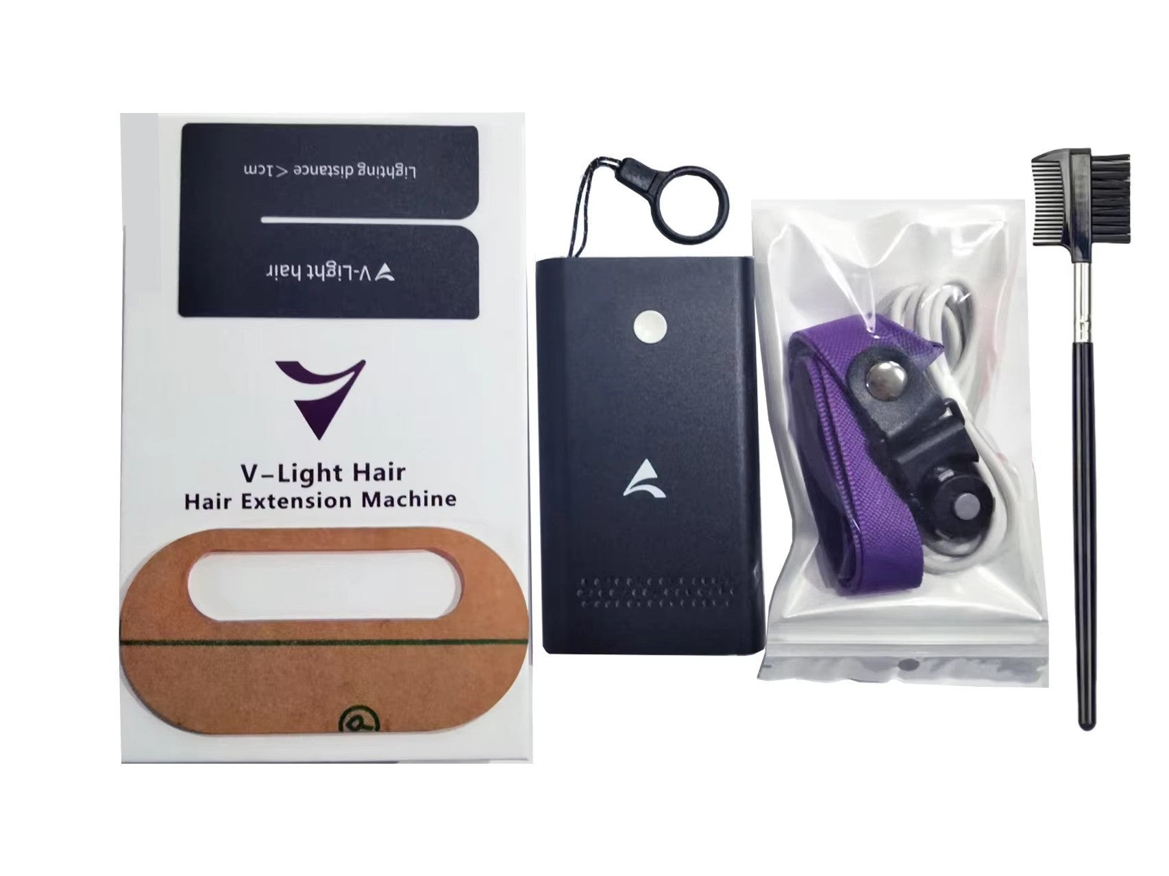 V-Light Hair Extension Tool Kit - Professional Salon Application System