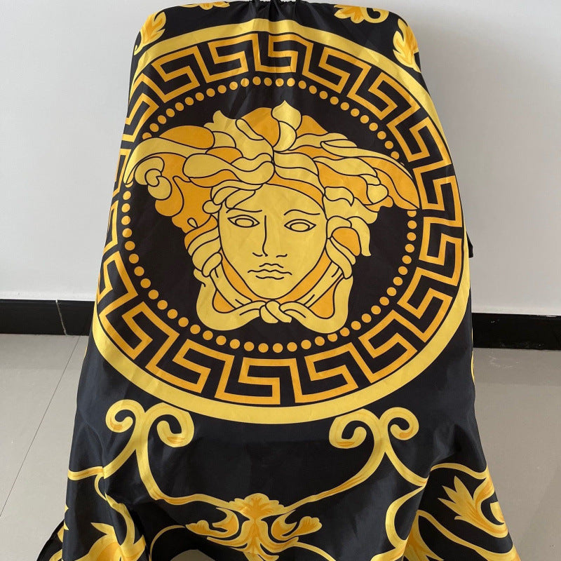 Extra Long Waterproof Hair Cutting Cape - Anti-Static Salon Cloth