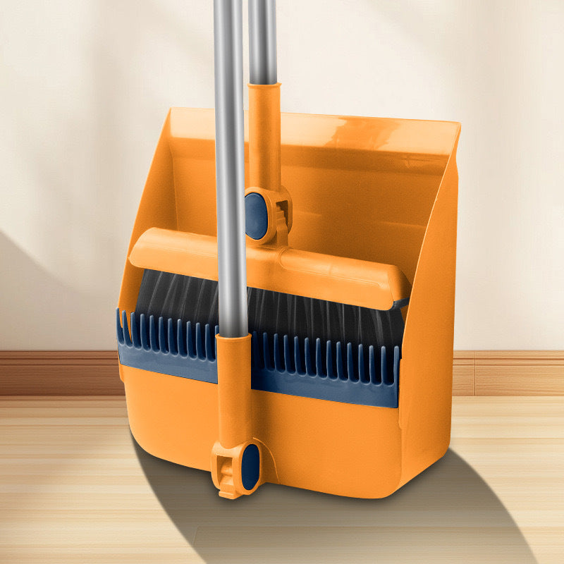 3-in-1 Salon Broom & Dustpan Set - Hair-Free Cleaning System