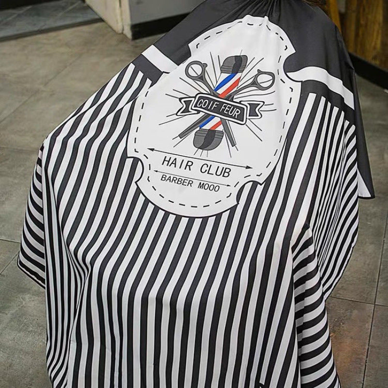 Extra Long Waterproof Hair Cutting Cape - Anti-Static Salon Cloth