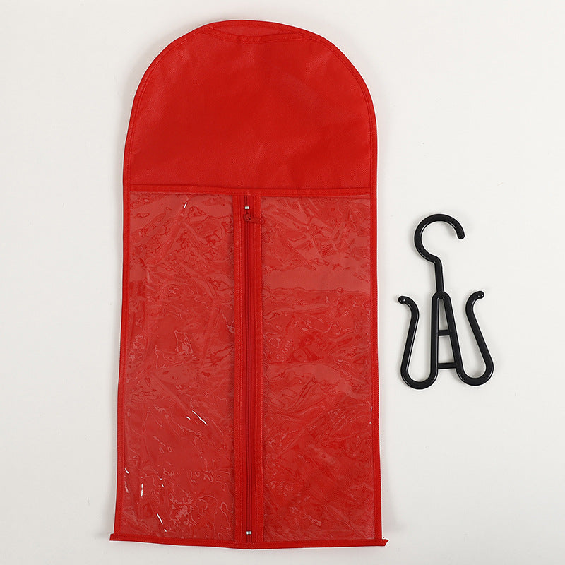 Hair Extension Storage Bag with Hook - Wig & Bundle Organizer