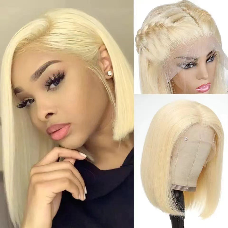 Bob Lace Front Wig | Natural African Style | Synthetic | Multiple Colors