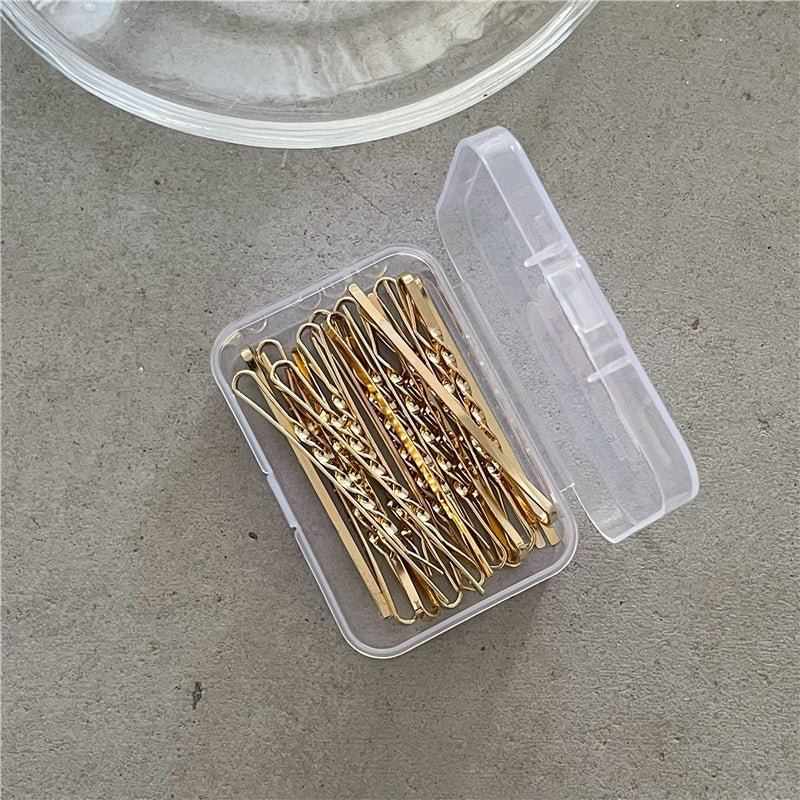 Hairpin Clip Set | Duckbill, BB & Water Drop Clips | Metal & Cosmetic Styling