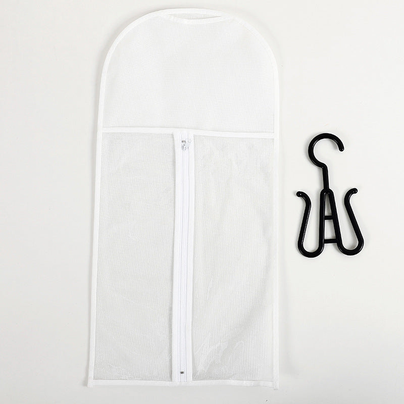 Hair Extension Storage Bag with Hook - Wig & Bundle Organizer