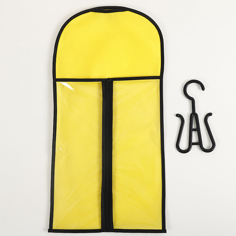 Hair Extension Storage Bag with Hook - Wig & Bundle Organizer