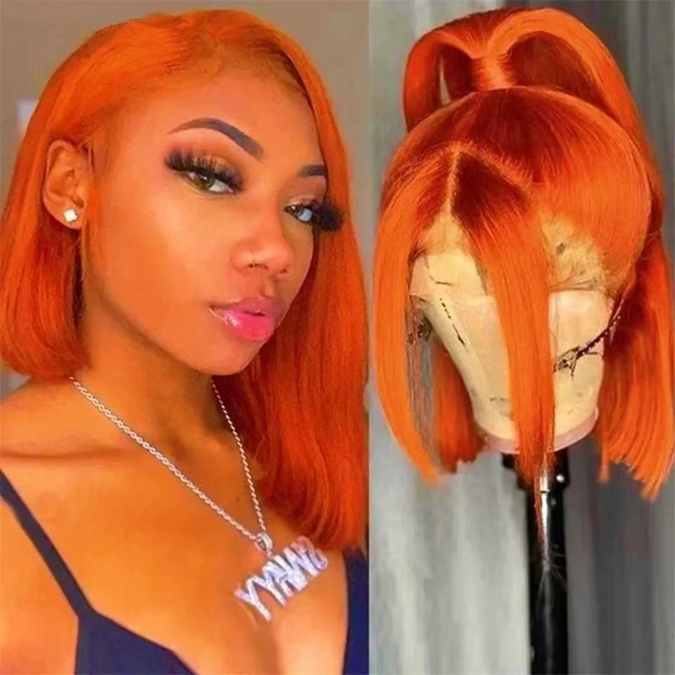Bob Lace Front Wig | Natural African Style | Synthetic | Multiple Colors