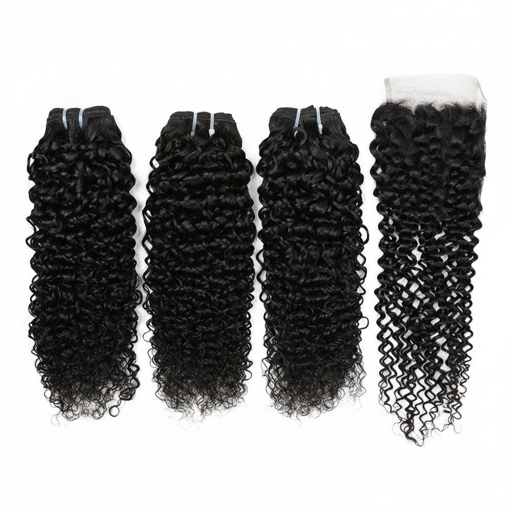 Brazilian Jerry Curl without gold lettering