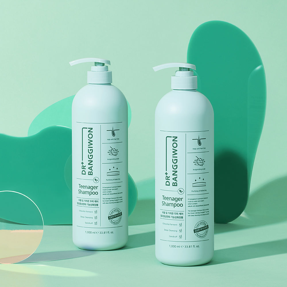 DR.BANGGIWON Teenager Shampoo | Antibacterial Scalp Odor Control | 1000ml