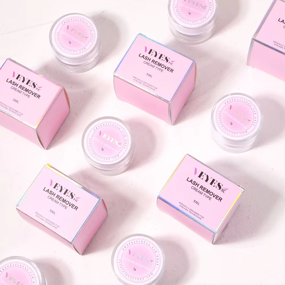 Eyelash Extensions Cream Remover Veyelash Aloe Ingredients Eyelashes Glue Remover Soft Gentle Remover for Makeup