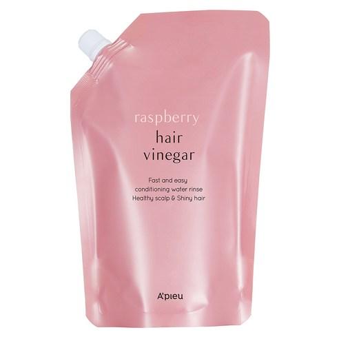A'pieu Raspberry Hair Vinegar Refill 400ml - pH Balancing Scalp Treatment