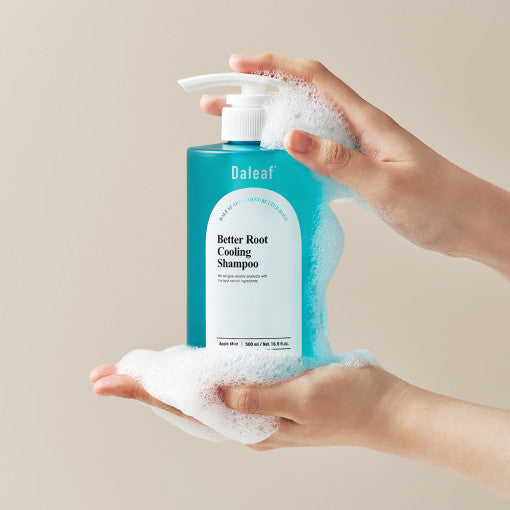 Daleaf Apple Mint Better Root Cooling Shampoo | Scalp Refresh & Oil Control | 500ml