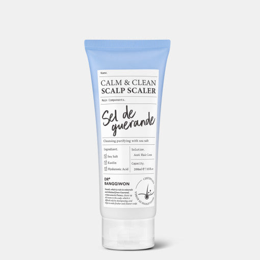 Dr.BANGGIWON Sea Salt Calm & Clean Scalp Scaler 200ml - Guerande Salt Exfoliating Treatment