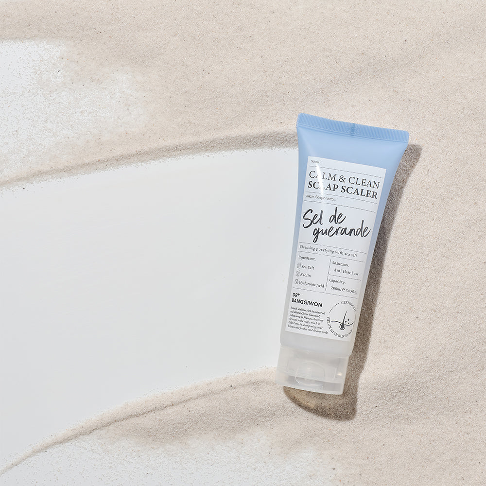 Dr.BANGGIWON Sea Salt Calm & Clean Scalp Scaler 200ml - Guerande Salt Exfoliating Treatment