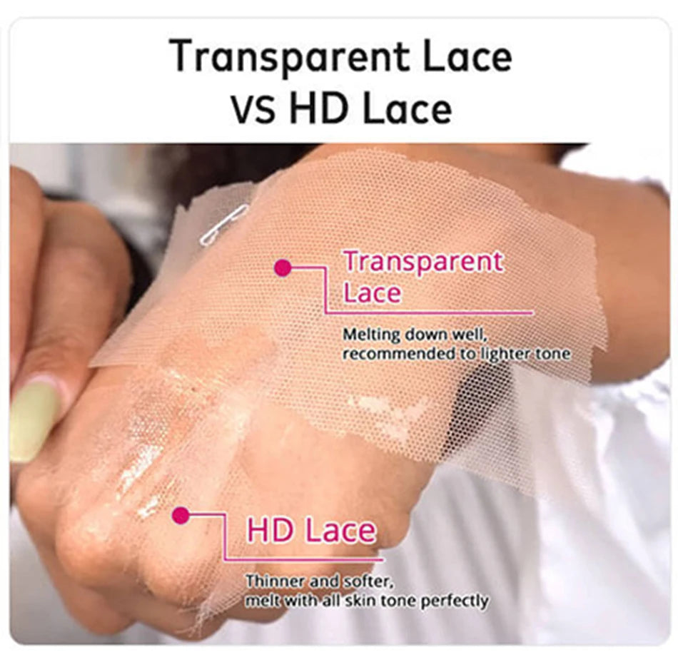 13X6 HD Transparent 613 Blonde Lace Frontal Human Hair Wigs Body Wave Lace Wigs  613 Blonde Lace Front Human Hair Wigs