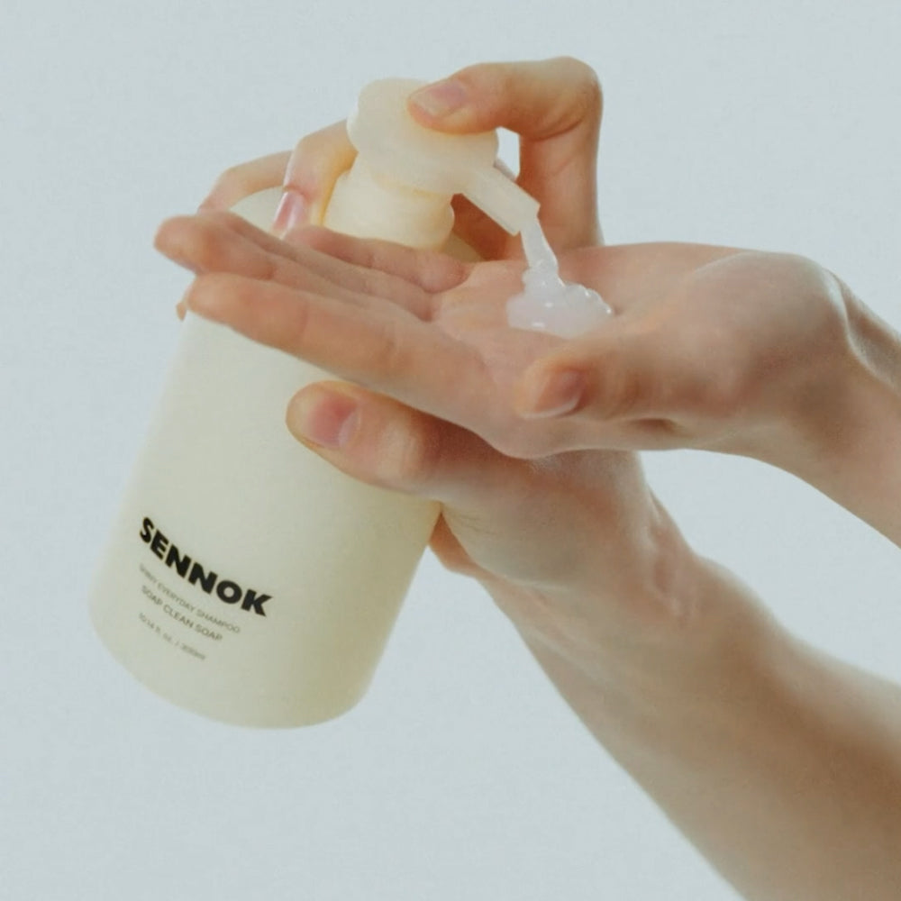 SENNOK Shiny Everyday Shampoo Soap | Clean & Nourishing Hair Cleanser | 300ml