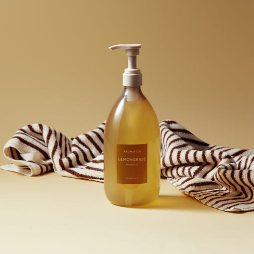AROMATICA Lemongrass 7 Vita Shampoo 1L - Vitamin-Enriched Scalp Care