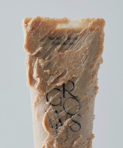 GROWUS Sea Salt Therapy Scalp Scaler 120g - Deep Cleansing Exfoliating Scrub