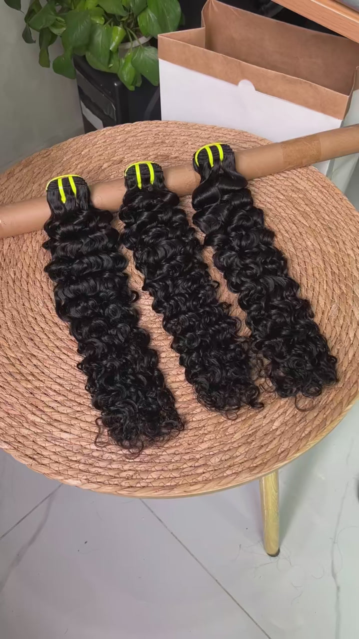 Vietnamese Water Wave Human Hair Extensions