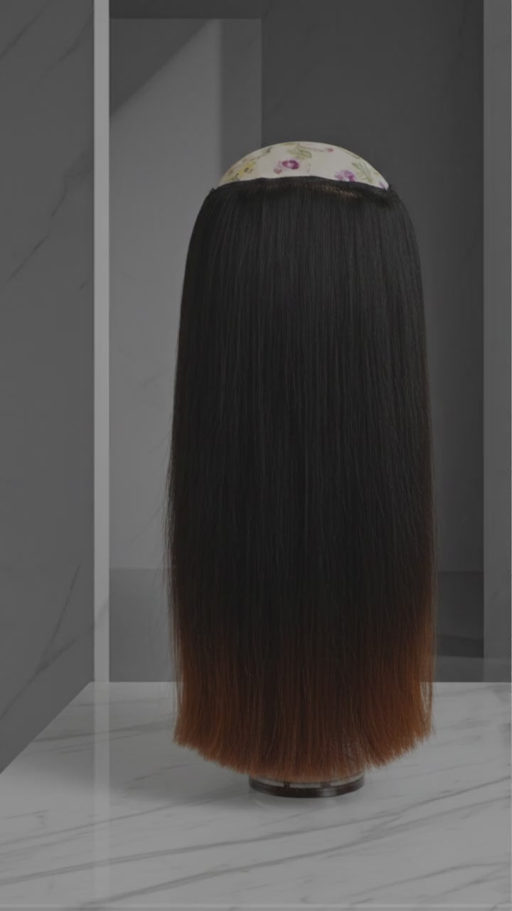 The Sectional Hair Blender  /  Pre-Wefted Sew-In Hair Weaving System  / Custom wig making